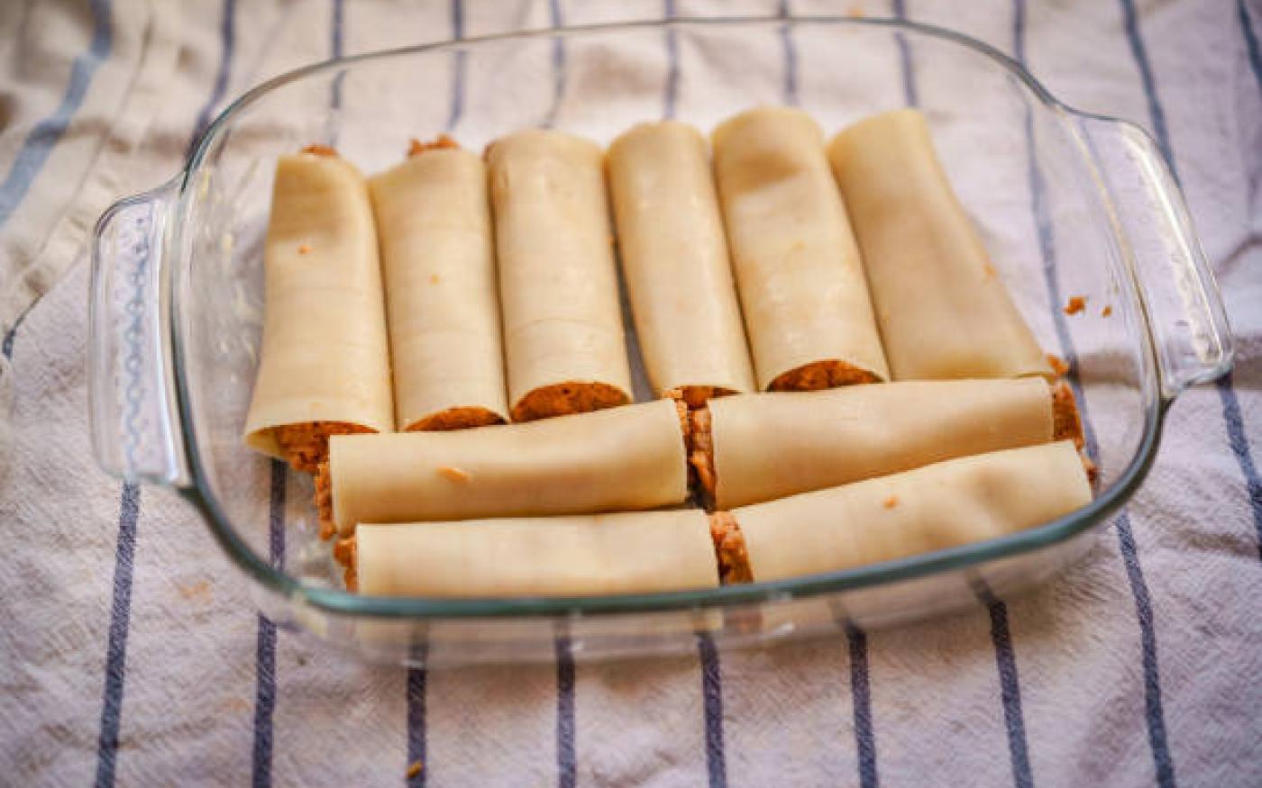 Cannelloni met kip 