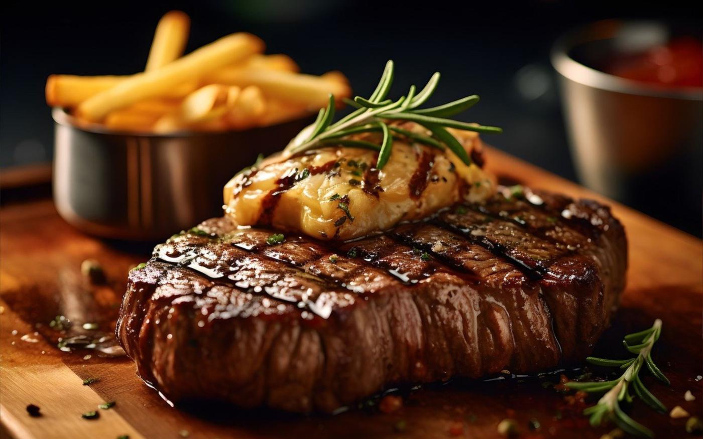 Entrecôte met peperboter