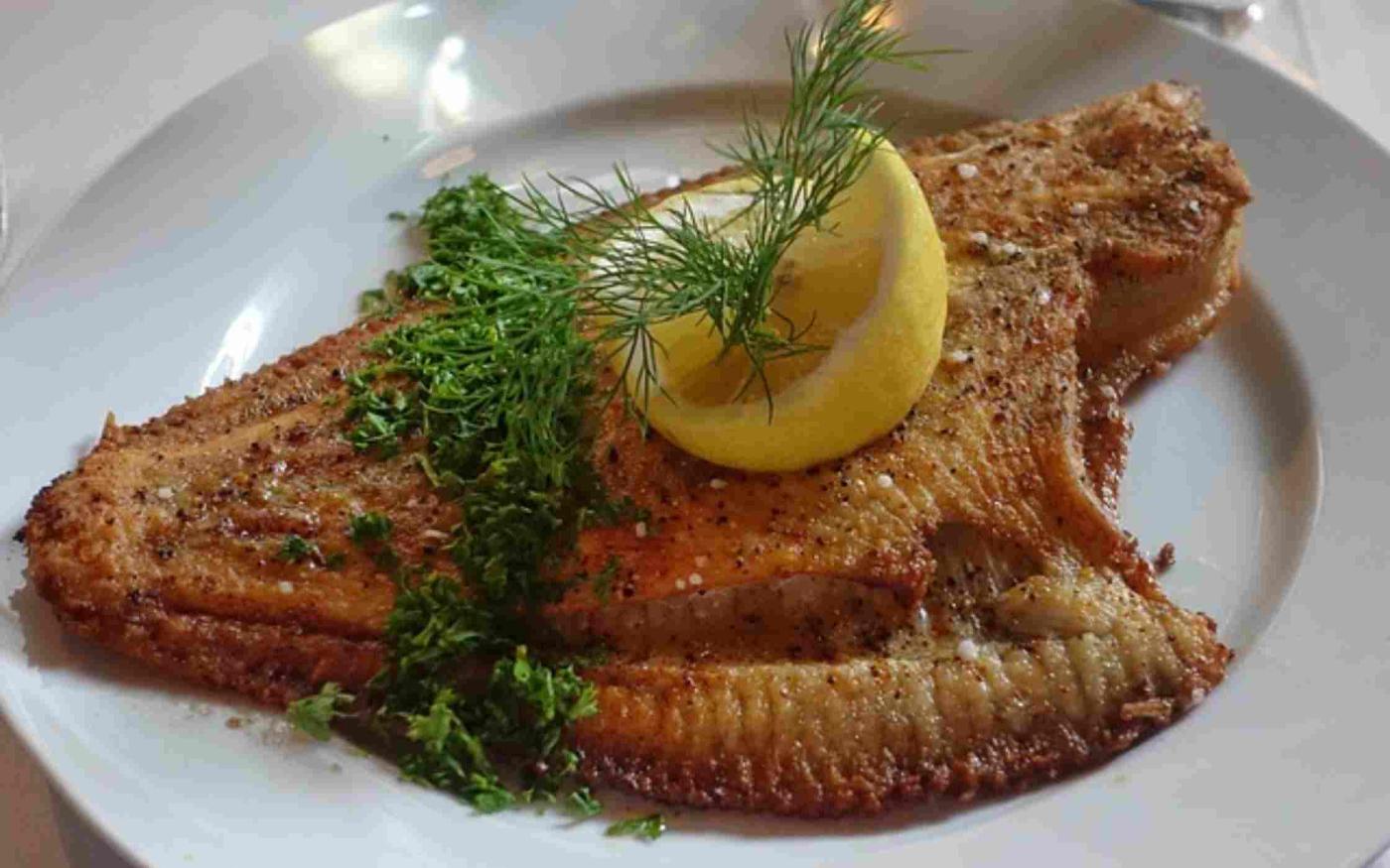 Pladijs met tartaarpuree