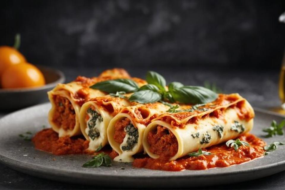 Cannelloni alla Fiorentina