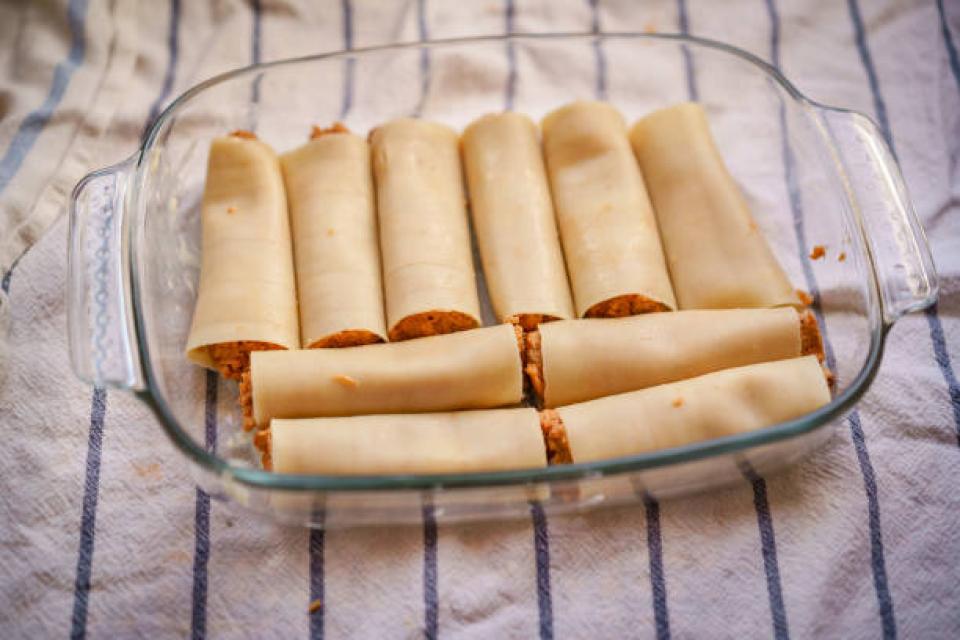 Cannelloni met kip 