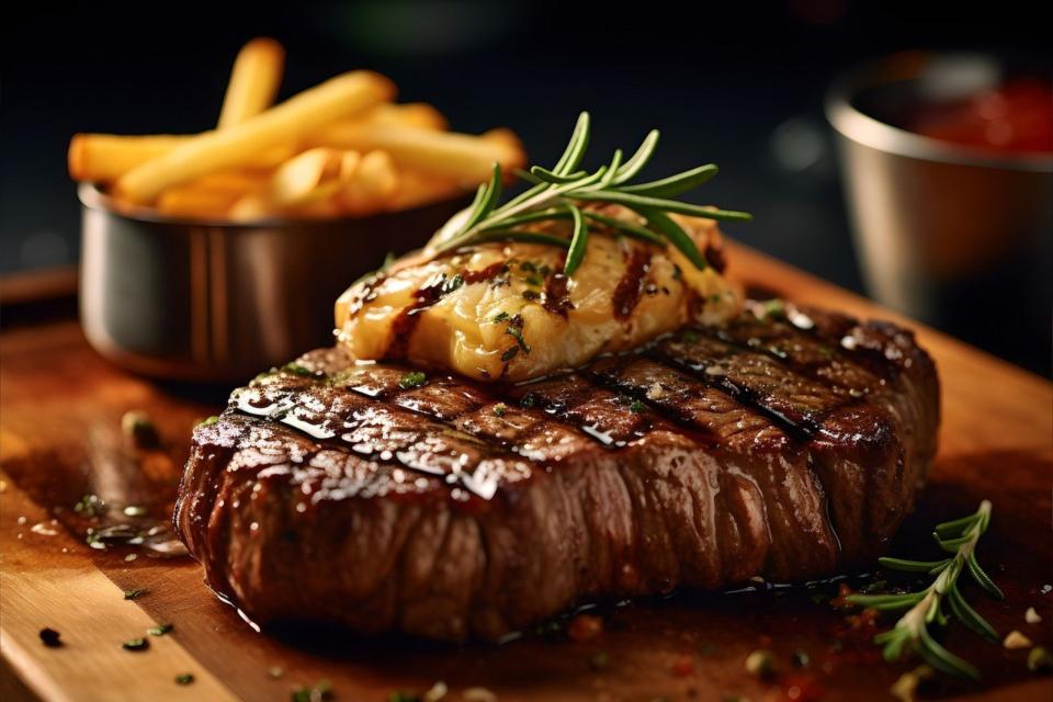 Entrecôte met peperboter