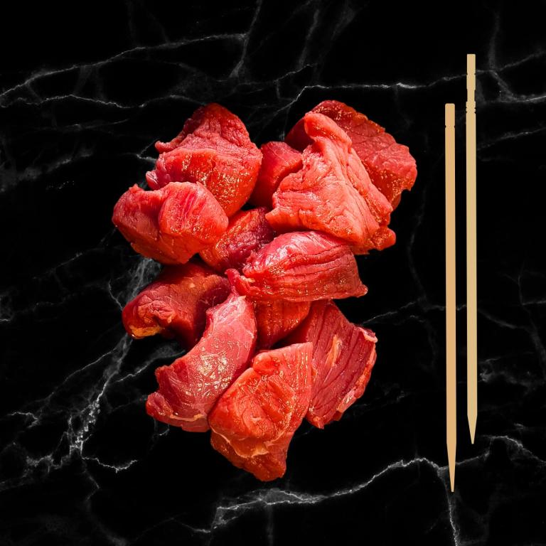 BBQ brochette de boeuf 