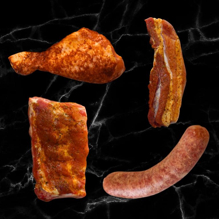 BBQ mix 4 pièces