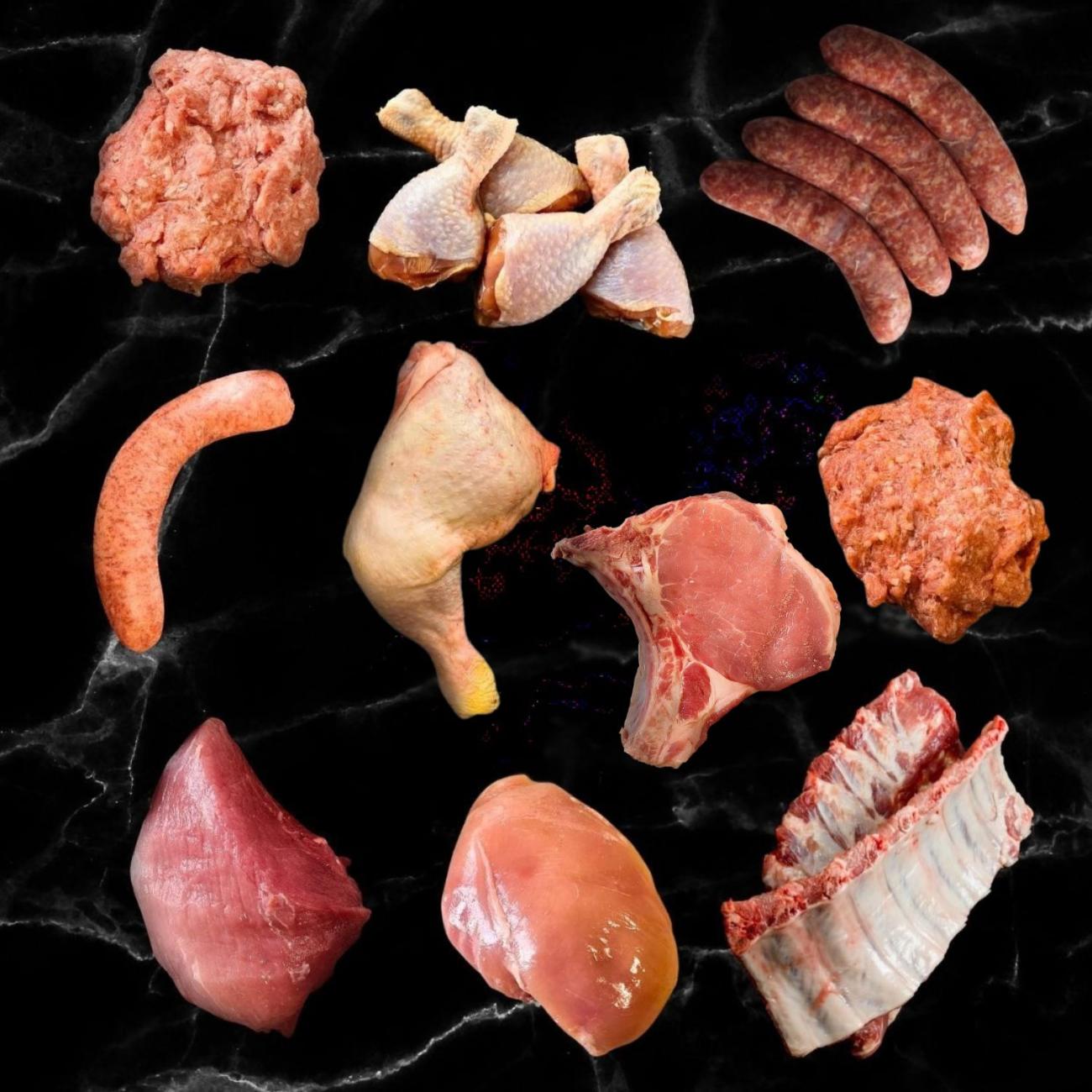 Combi XL poulet + porc