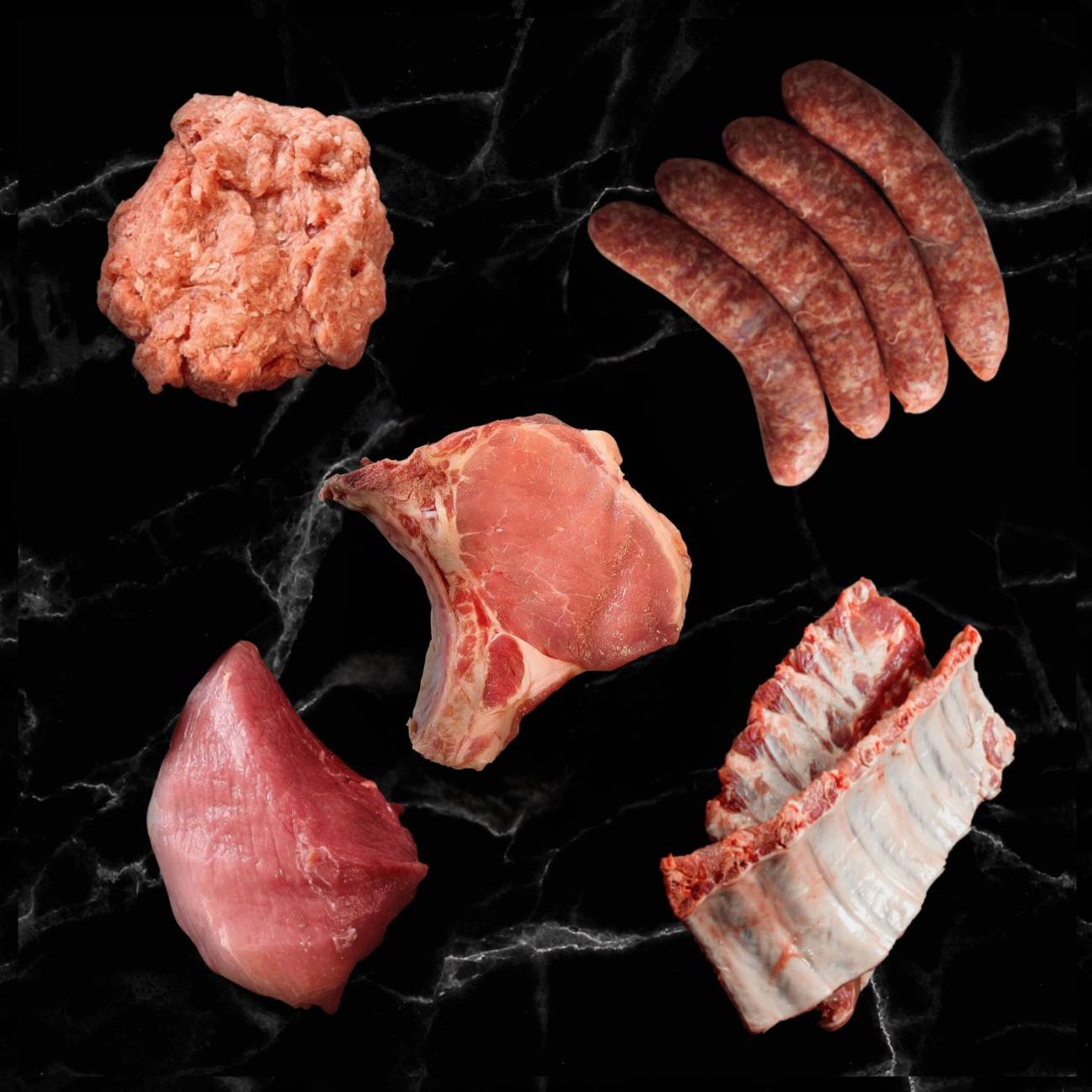 Combi XL poulet + porc